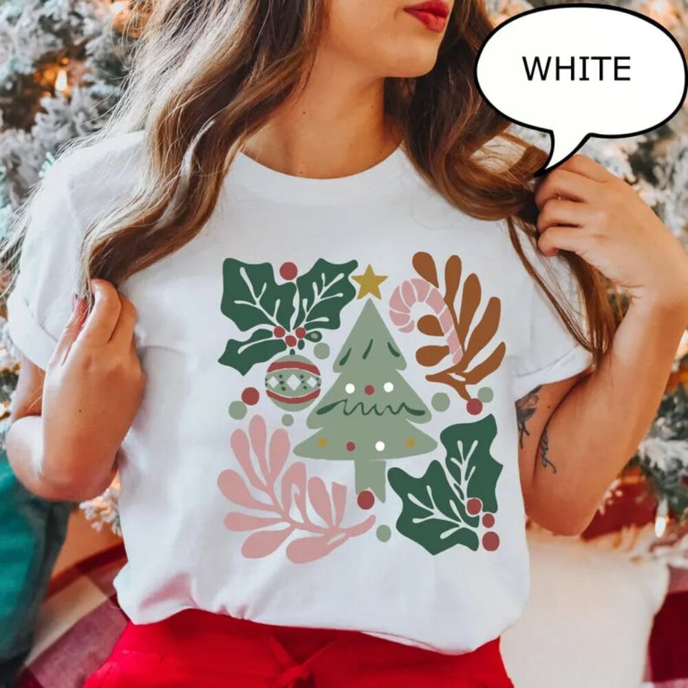 Retro Christmas Shirt, Christmas Tree Shirt, Merry Christmas Shirt
